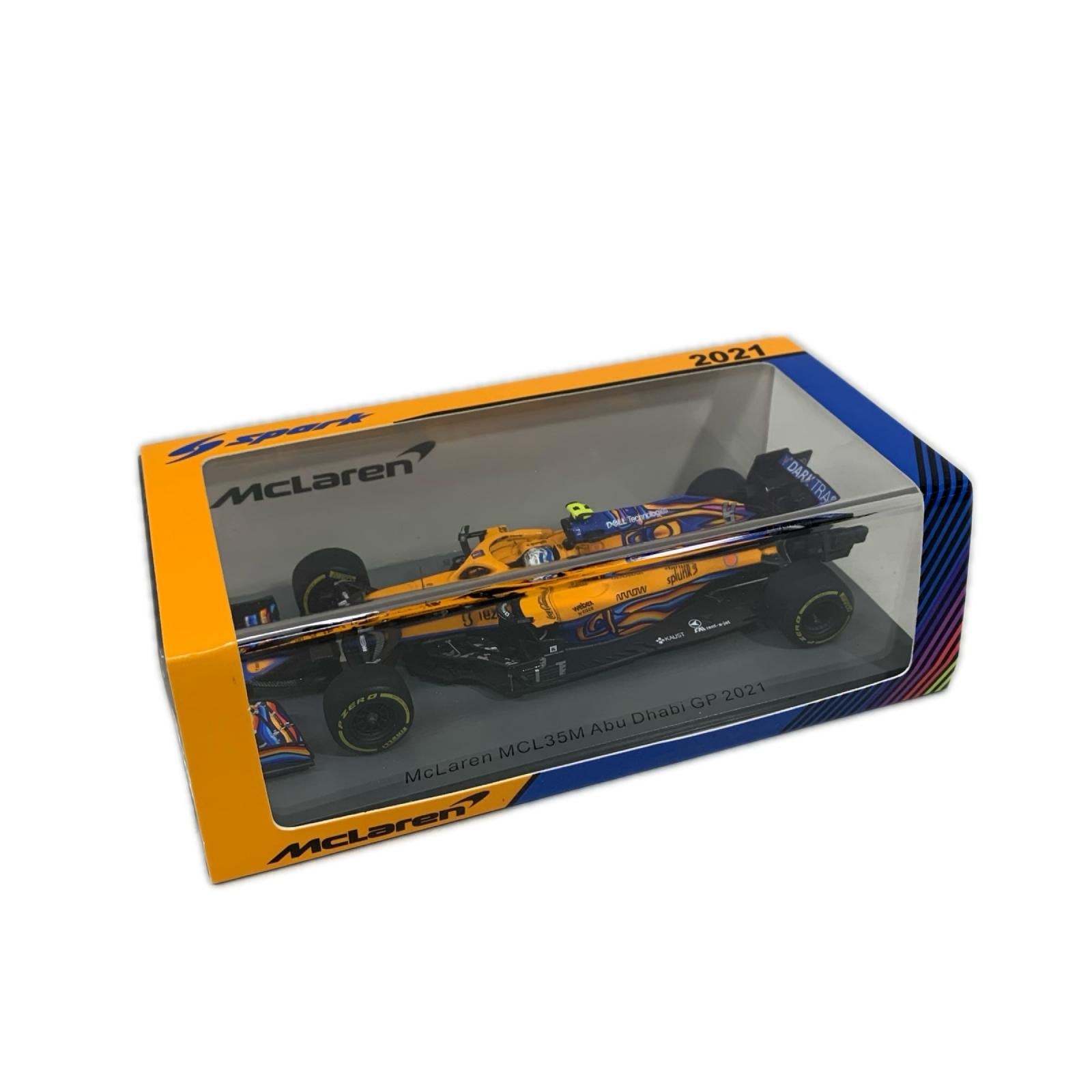 Spark 2021 MCL35 AbuDhabi GP 2021 スケールカー