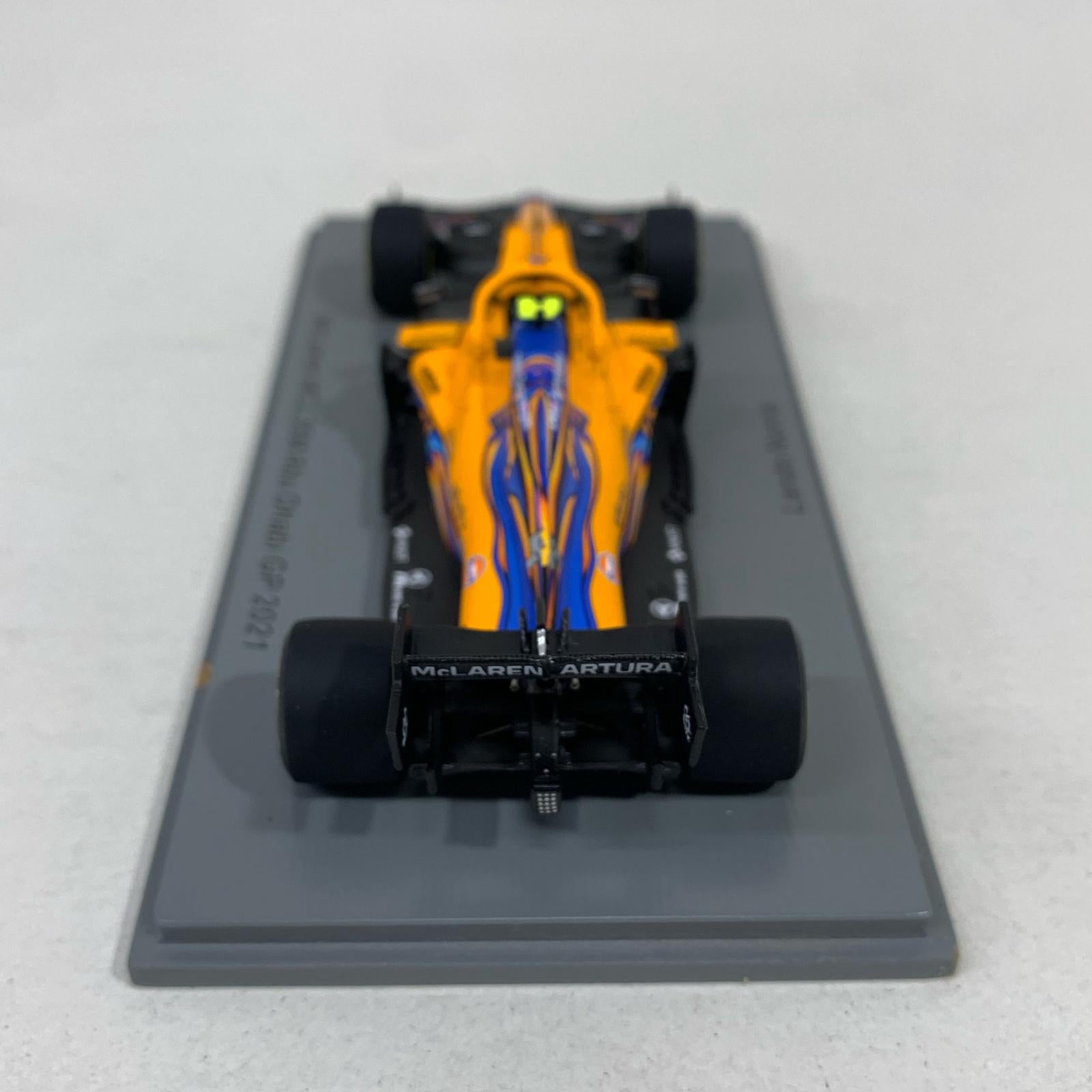 Spark 2021 MCL35 AbuDhabi GP 2021 スケールカー