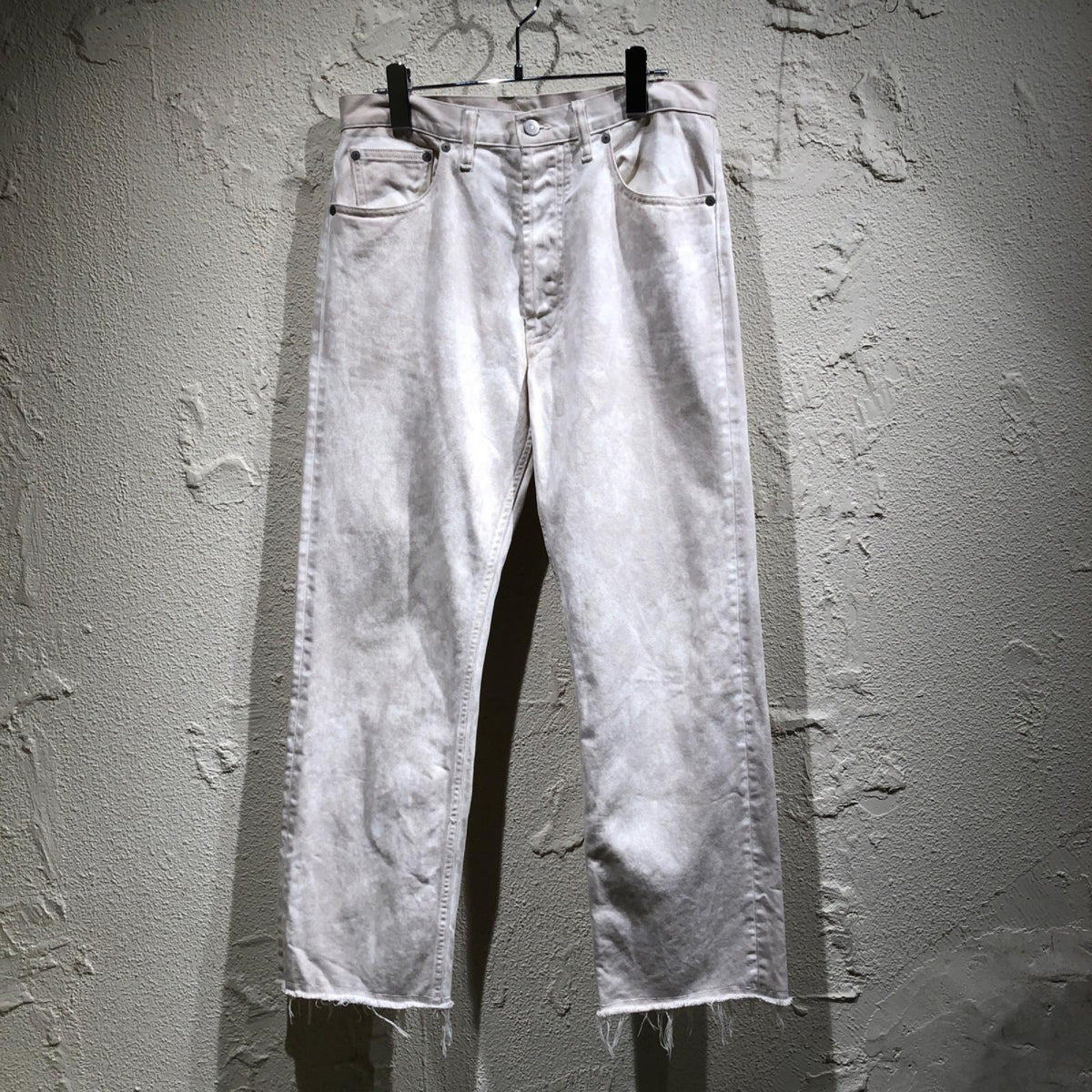 デニムパンツ 20AW カットオフデニムパンツ