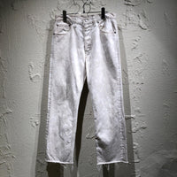 デニムパンツ 20AW カットオフデニムパンツ