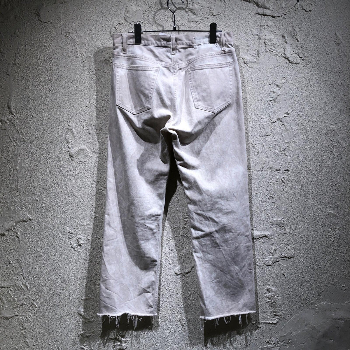 デニムパンツ 20AW カットオフデニムパンツ