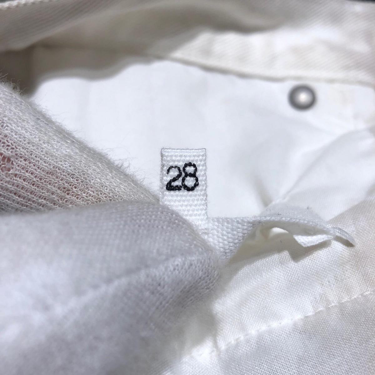 デニムパンツ 20AW カットオフデニムパンツ