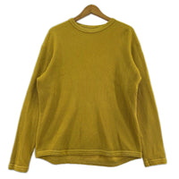 長袖Ｔシャツ ﾜｯﾌﾙｻｰﾏﾙ　ｲｴﾛｰ　M M イエロー