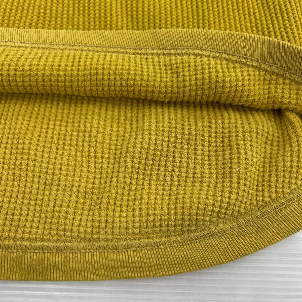 長袖Ｔシャツ ﾜｯﾌﾙｻｰﾏﾙ　ｲｴﾛｰ　M M イエロー