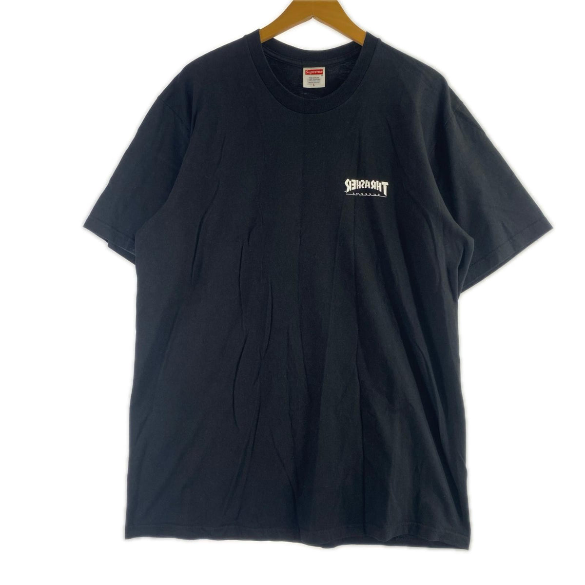 半袖Ｔシャツ THRASHER Cross Tee 黒 L L ブラック