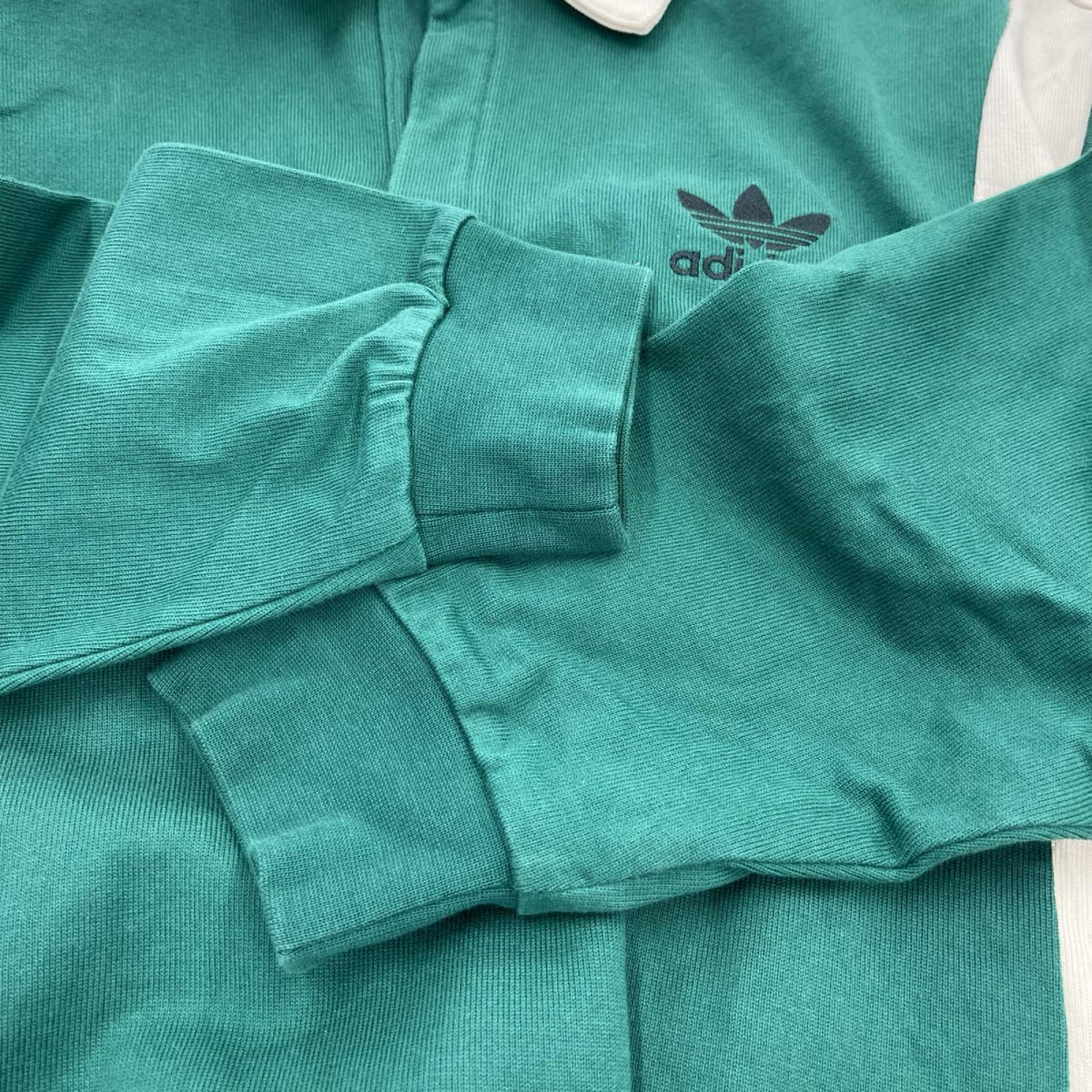 長袖Ｔシャツ adidas ﾄﾚﾌｫｲﾙﾗｶﾞｰｼｬﾂ IU0210 緑 (L) L グリーン