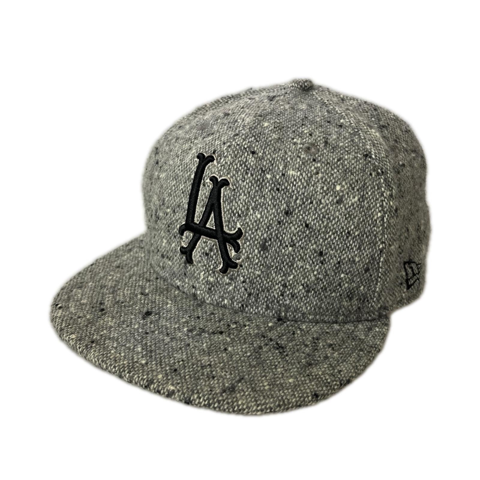 キャップ 00s NEW ERA LA ﾂｲｰﾄﾞｳｰﾙｷｬｯﾌﾟ ｸﾞﾚｰ グレー