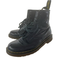 ブーツ Dr.Martens 8ﾎｰﾙﾌﾞｰﾂ 1460 紺 (UK9) ブラック