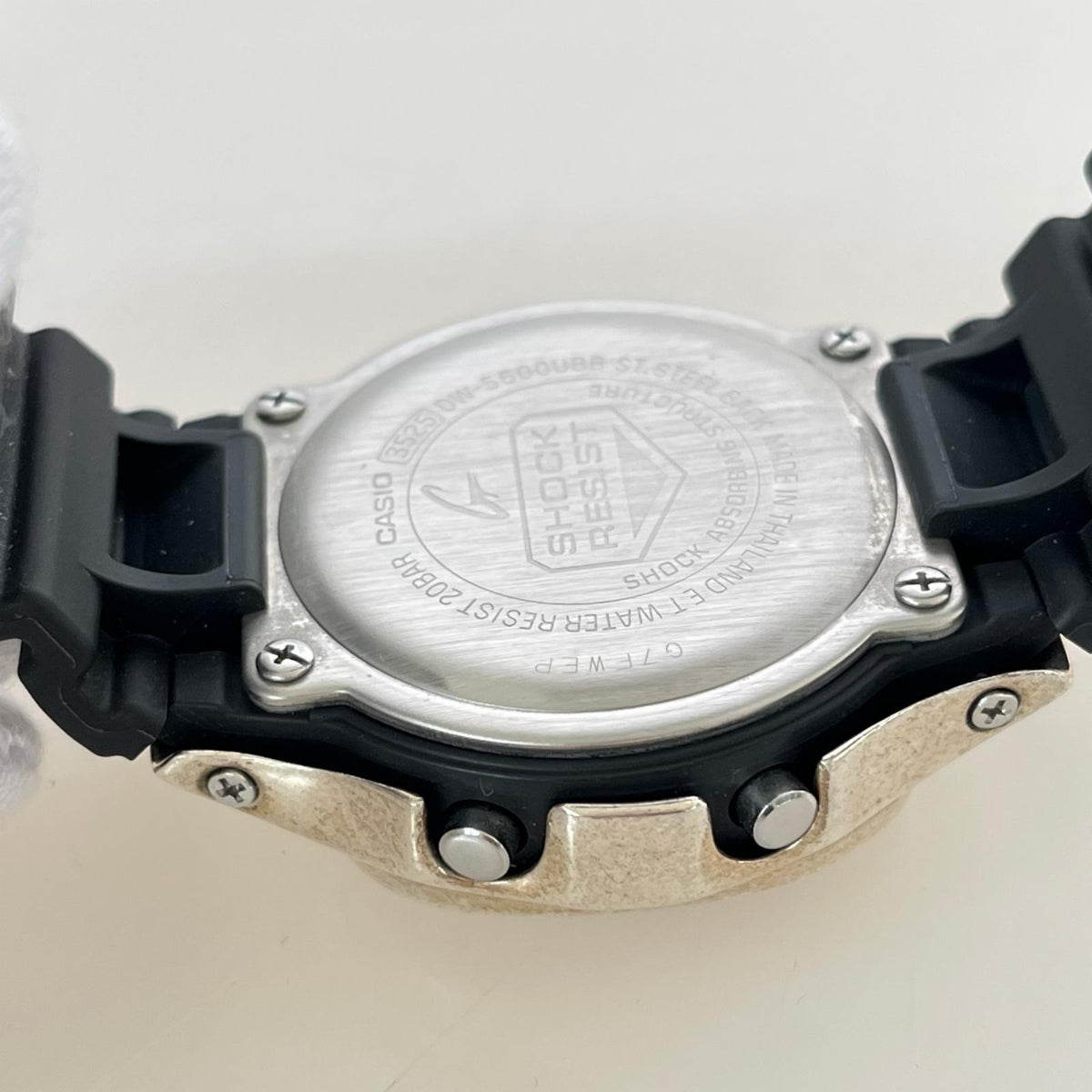 その他アクセサリー RAYCLASSICS/ｶｽﾀﾑﾍﾞｾﾞﾙ/G-SHOCK/DW-5600UBB シルバー