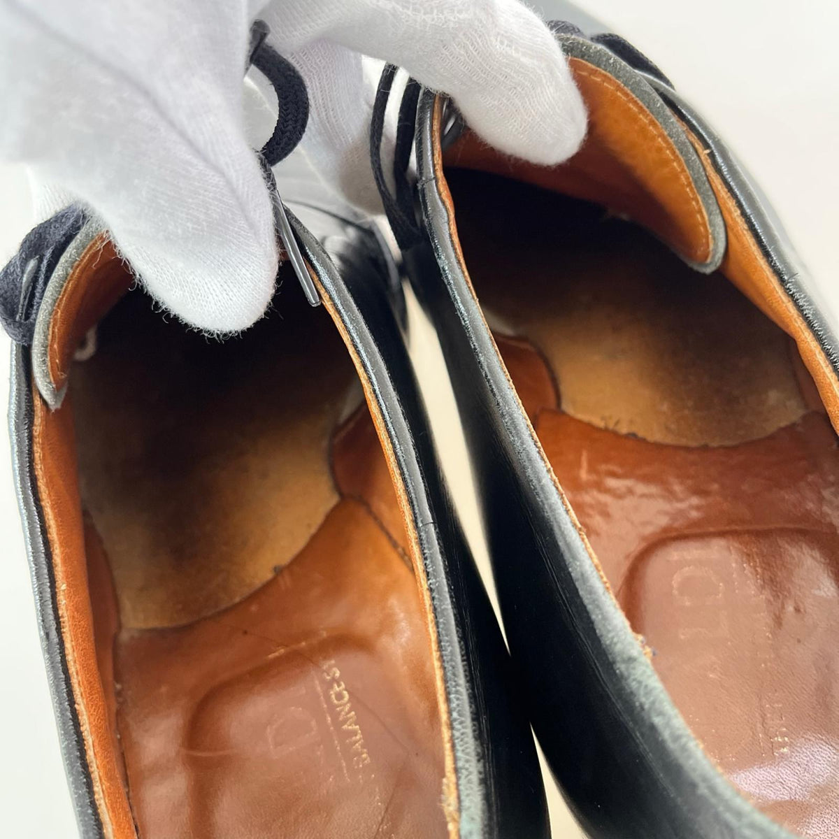 シューズ ALDEN レザーシューズ 黒 ブラック