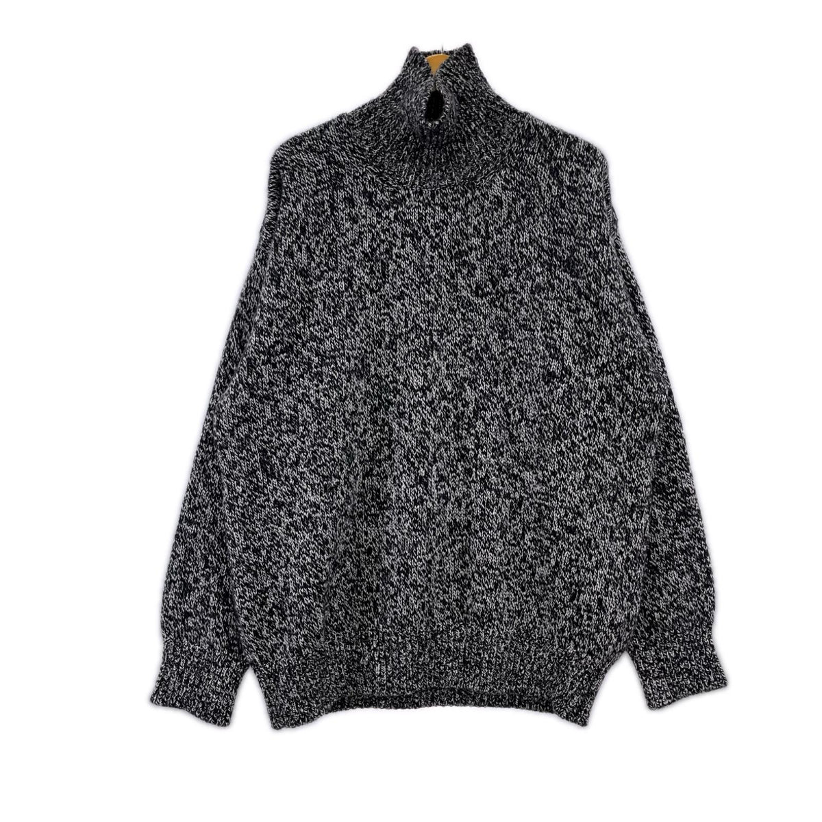 ニット CASHMERE MELANGE KNIT M ブラック