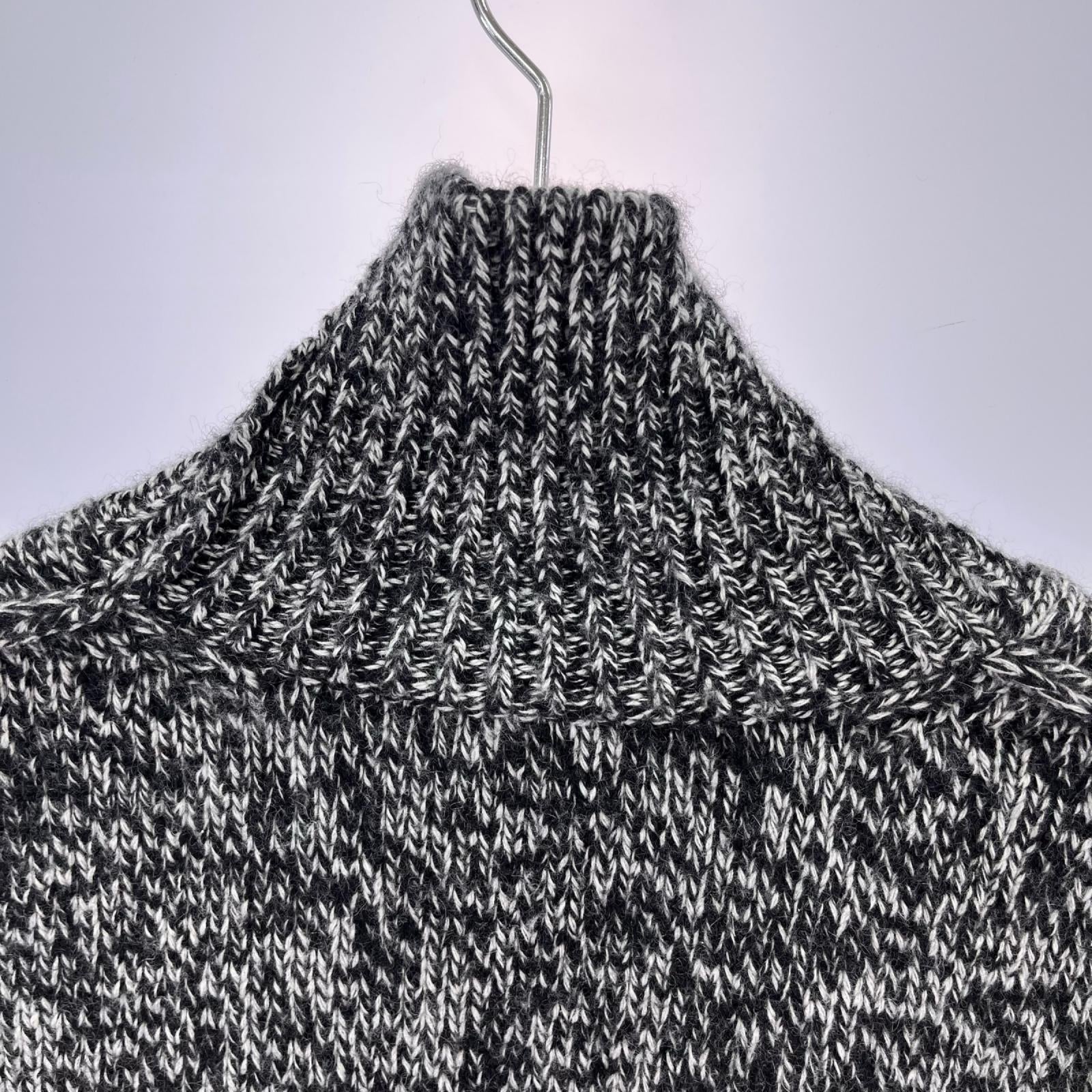 ニット CASHMERE MELANGE KNIT M ブラック