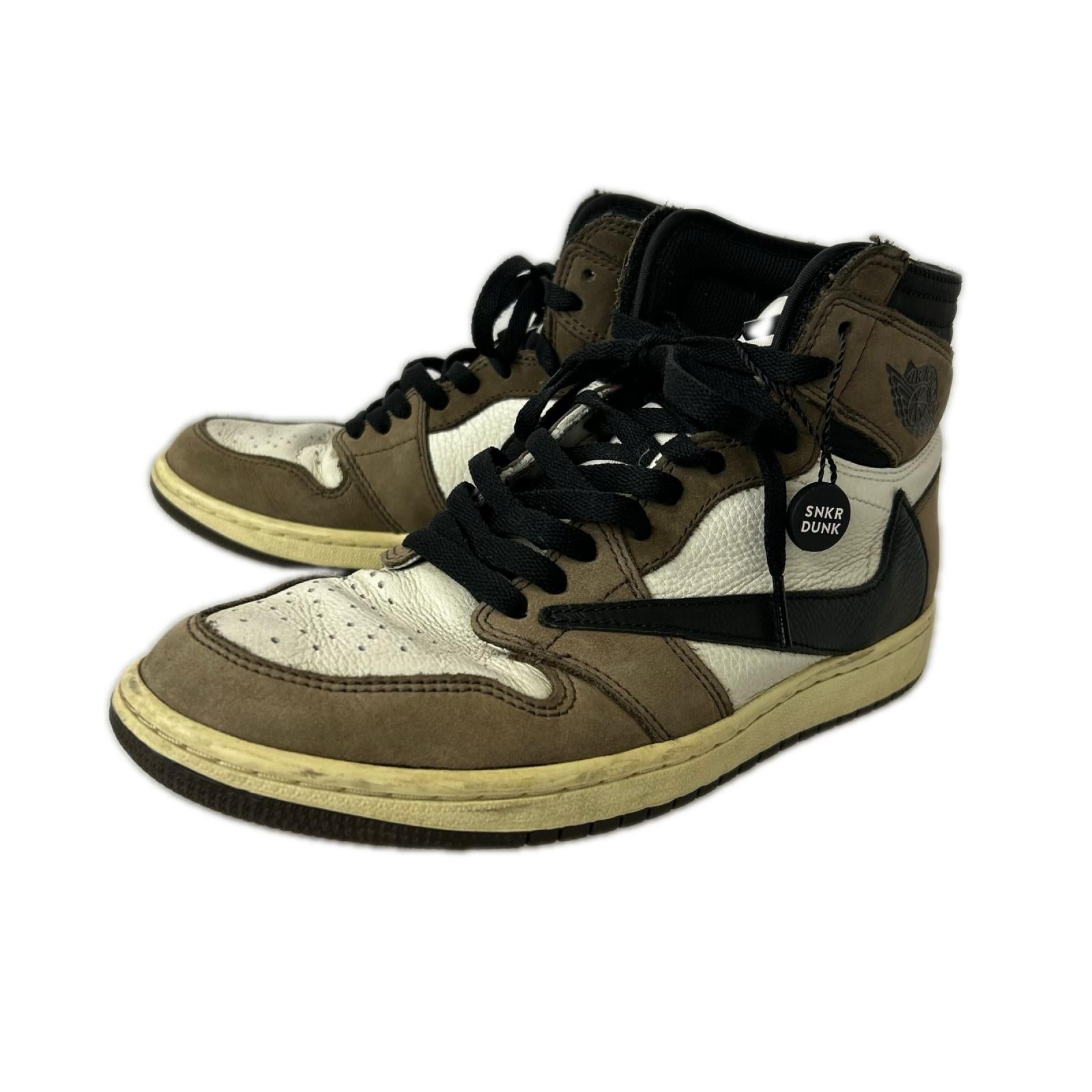 スニーカー ×TRAVIS SCOTTAIR JORDAN 1 HIGH OG TS SP 26cm (US8 UK7 1/2 EU42) ブラウン