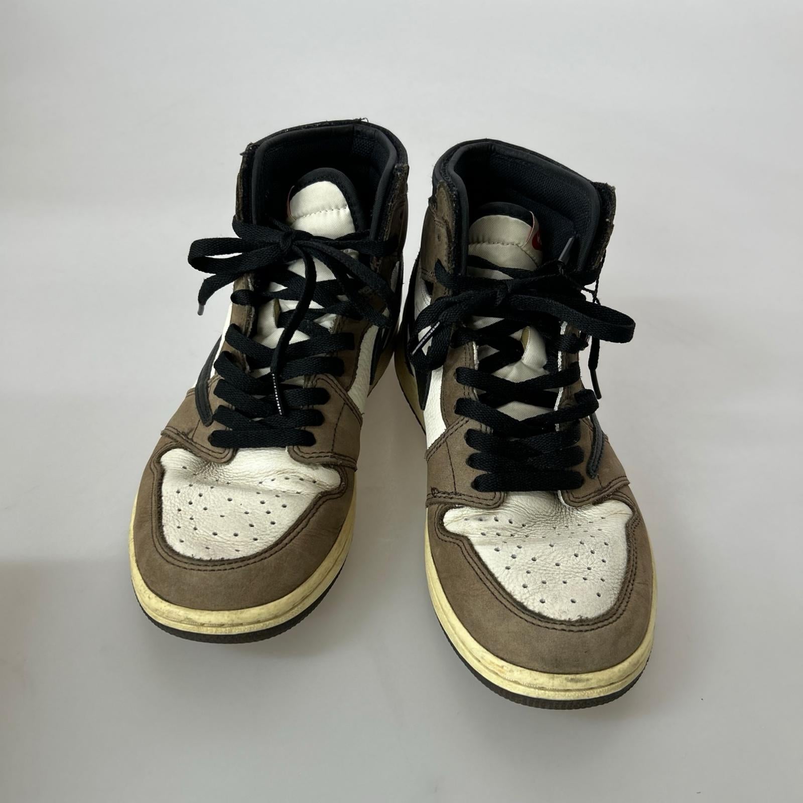 スニーカー ×TRAVIS SCOTTAIR JORDAN 1 HIGH OG TS SP 26cm (US8 UK7 1/2 EU42) ブラウン