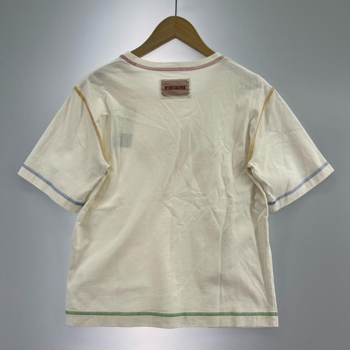 半袖Ｔシャツ PINK HOUSE S/STee ｱｲｽｸﾘｰﾑ ﾍﾞｰｼﾞｭ (1) ベージュ