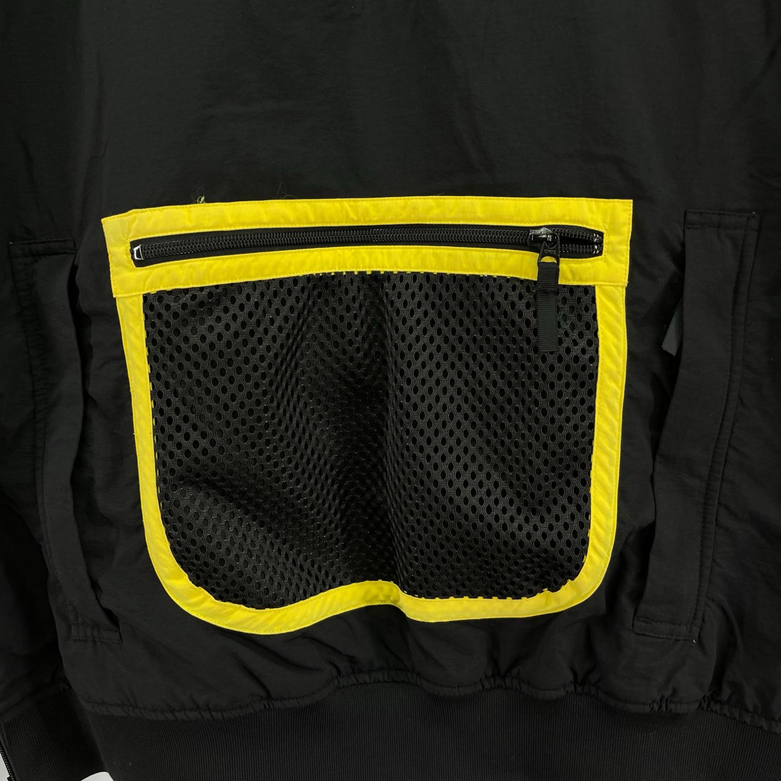 パーカー Supreme 14ss mesh pocket pullover 黒 (M) M ブラック