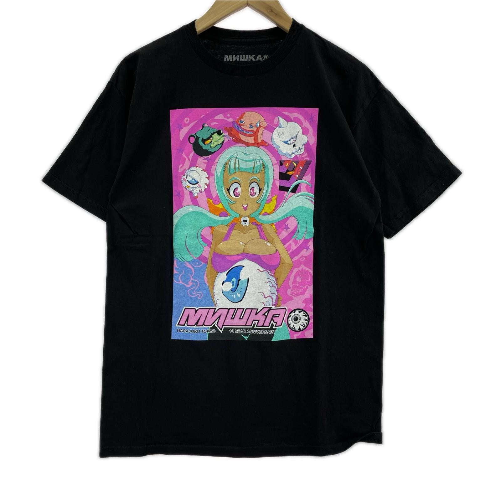 半袖Ｔシャツ 10周年 Kawaii Watch Tee M BLK M ブラック