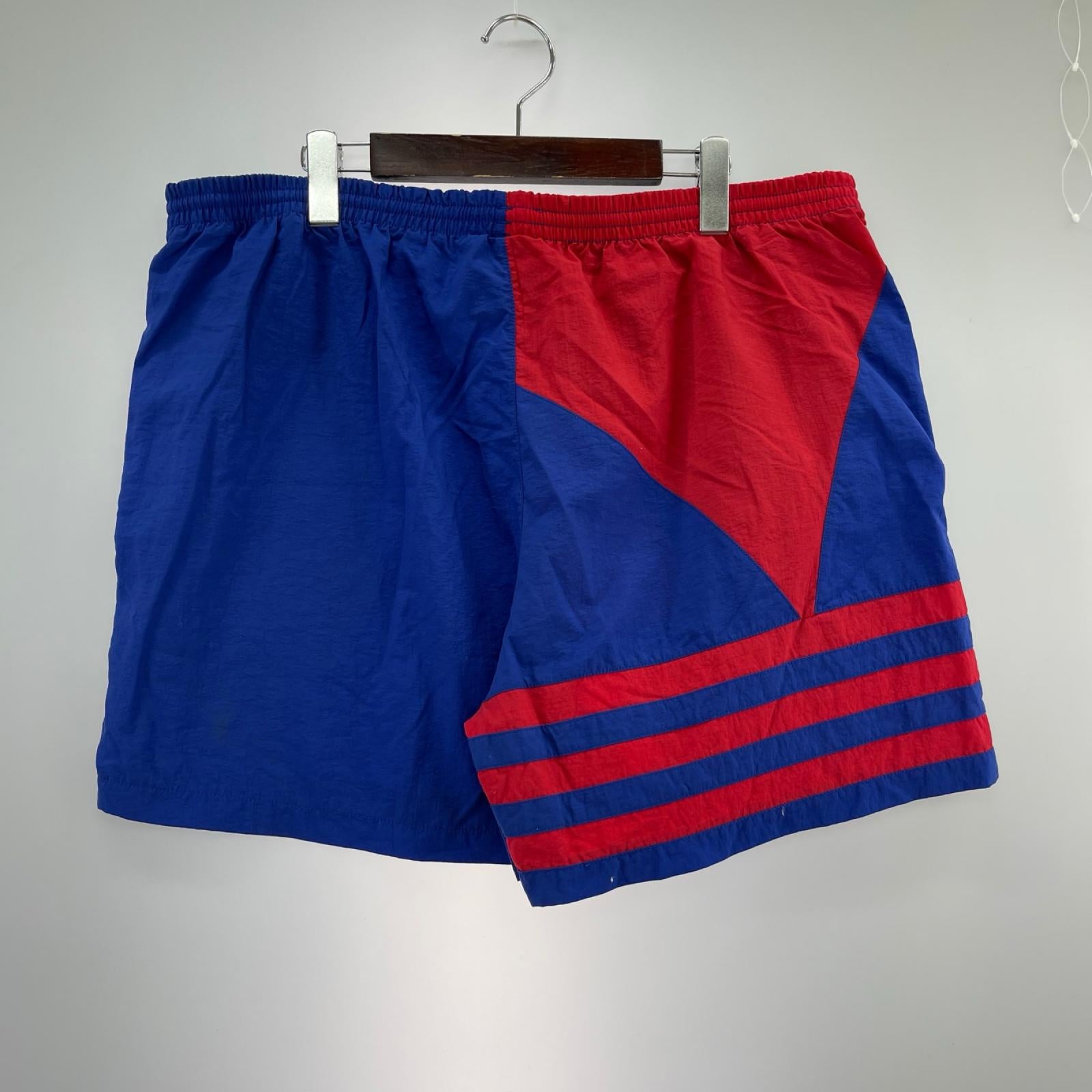 ショートパンツ 80-90s Big Logo Shorts XL BLU
