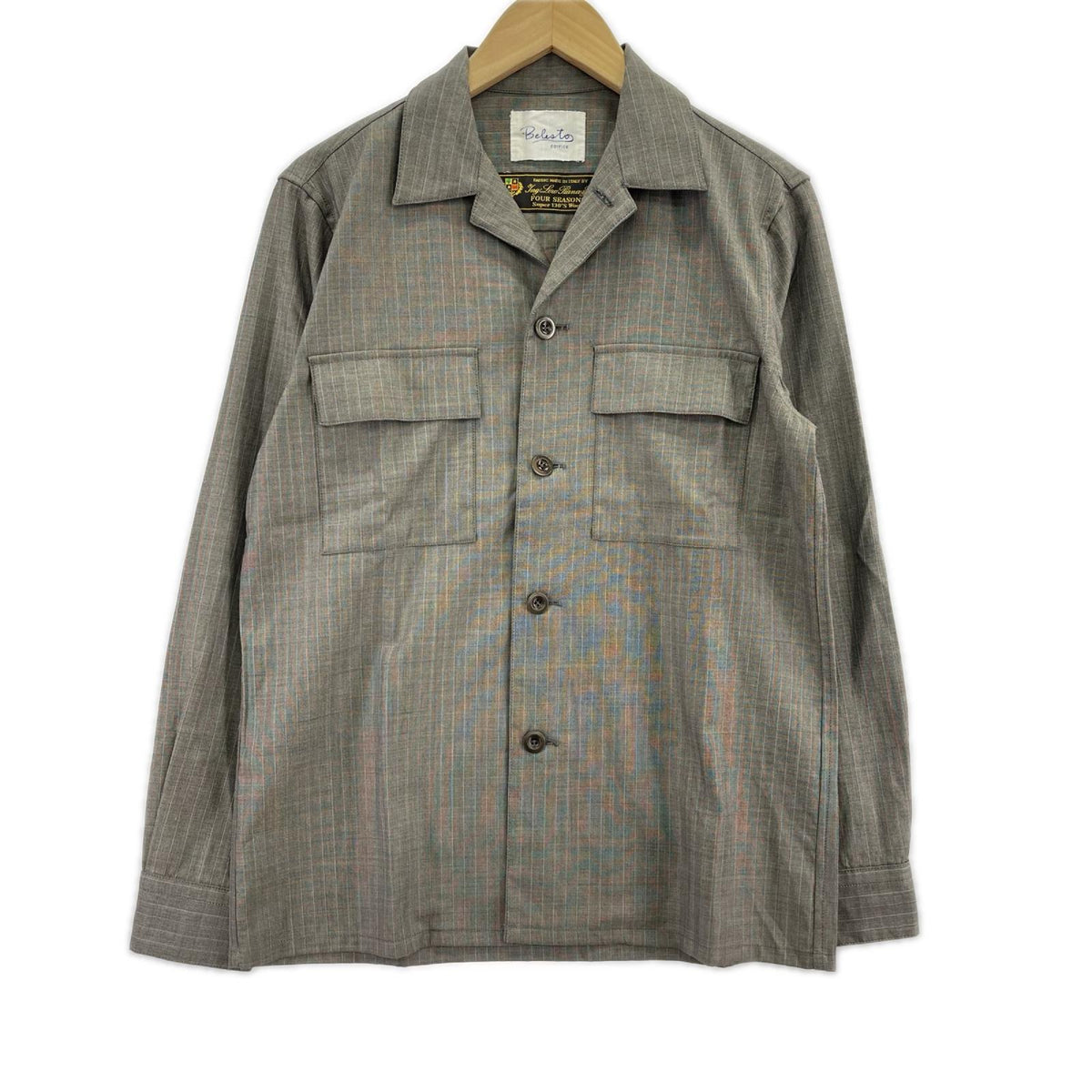 長袖シャツ Belesto LSShirt 44 GRY グレー
