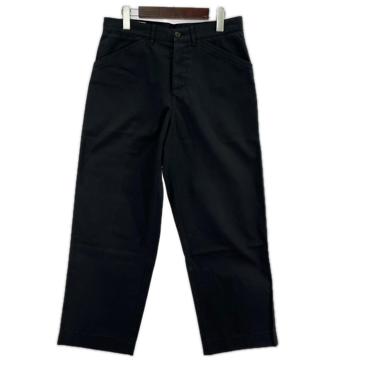 パンツ BIBLIOTHERK CottonSlacks M BLK M ブラック
