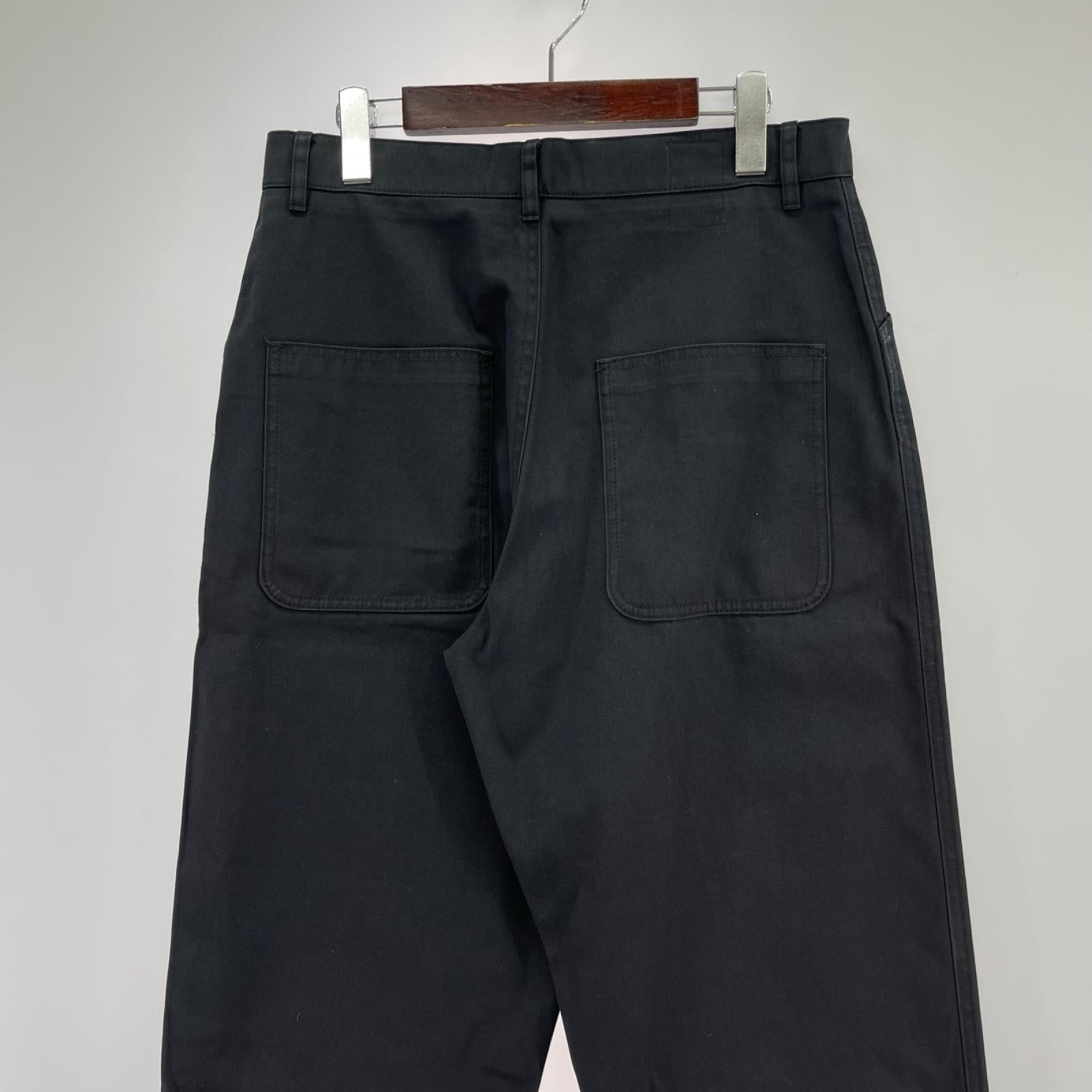 パンツ BIBLIOTHERK CottonSlacks M BLK M ブラック