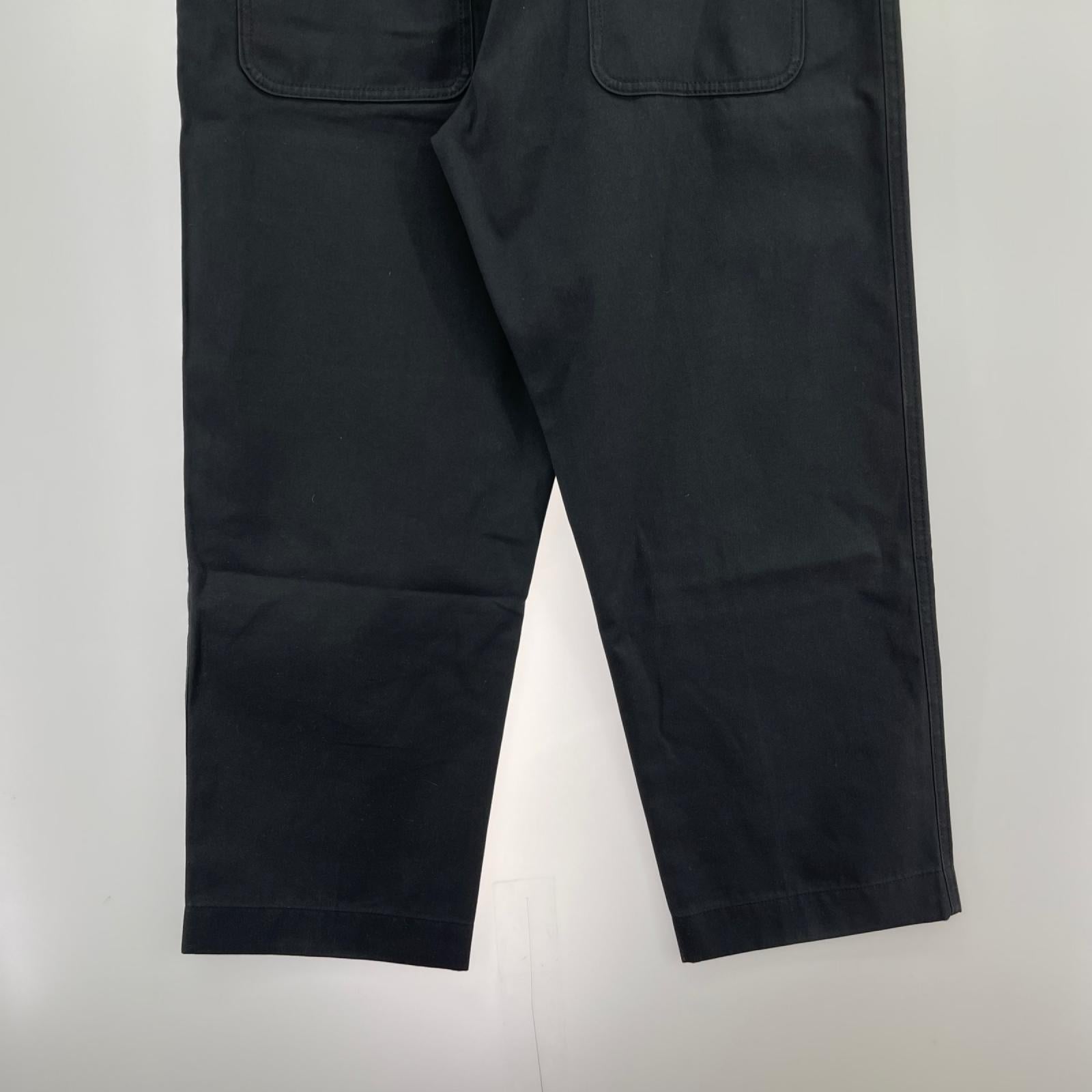 パンツ BIBLIOTHERK CottonSlacks M BLK M ブラック