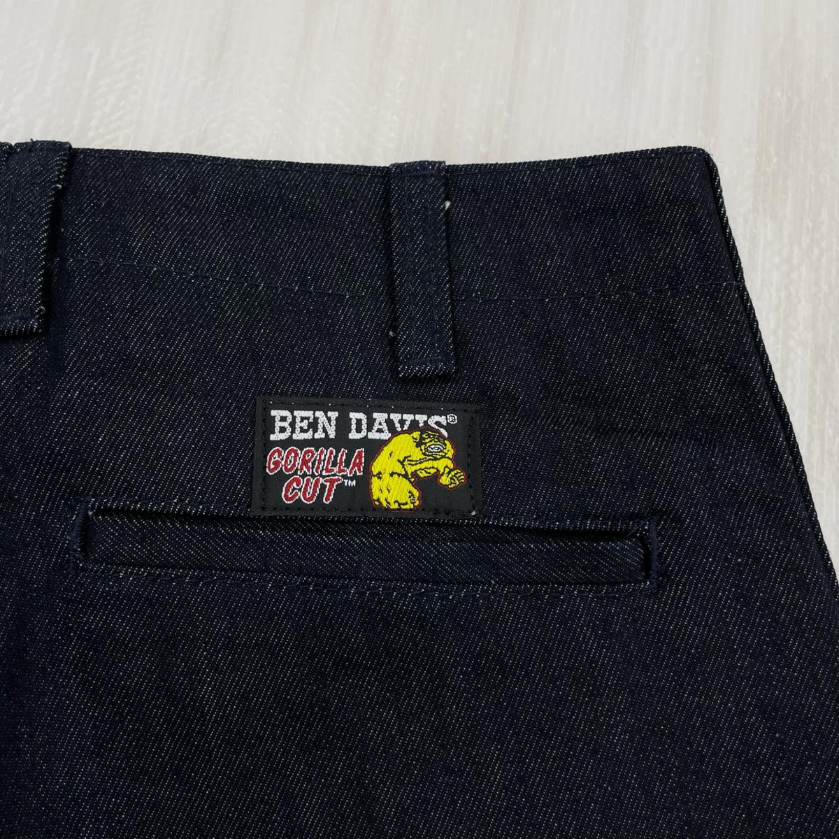 デニムパンツ BEN DAVIS 676 ｺﾞﾘﾗｶｯﾄ ﾃﾞﾆﾑﾊﾟﾝﾂ 32 ｲﾝﾃﾞｨｺﾞ 32