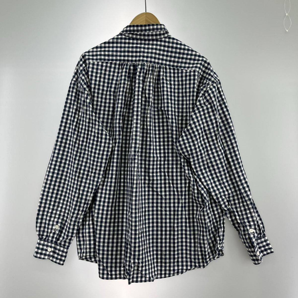 長袖シャツ ROLL UP SHIRT ｷﾞﾝｶﾞﾑﾁｪｯｸ (L) L