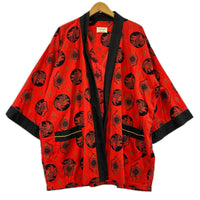 長袖シャツ ~60s PLEETWAY KIMONOJAMA 赤 レッド