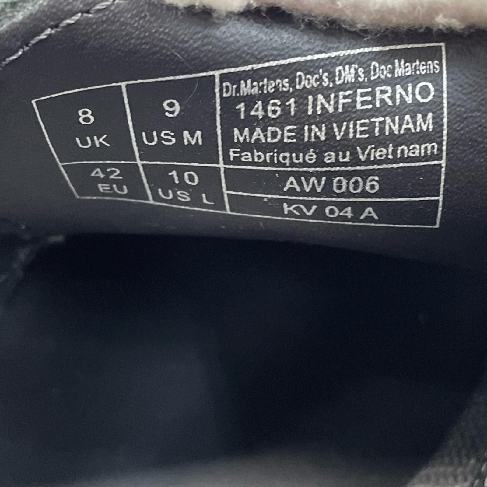 シューズ Dr.Martens 1461 INFERNO 3 ホールシューズ 26cm (US8 UK7 1/2 EU42) ブラック