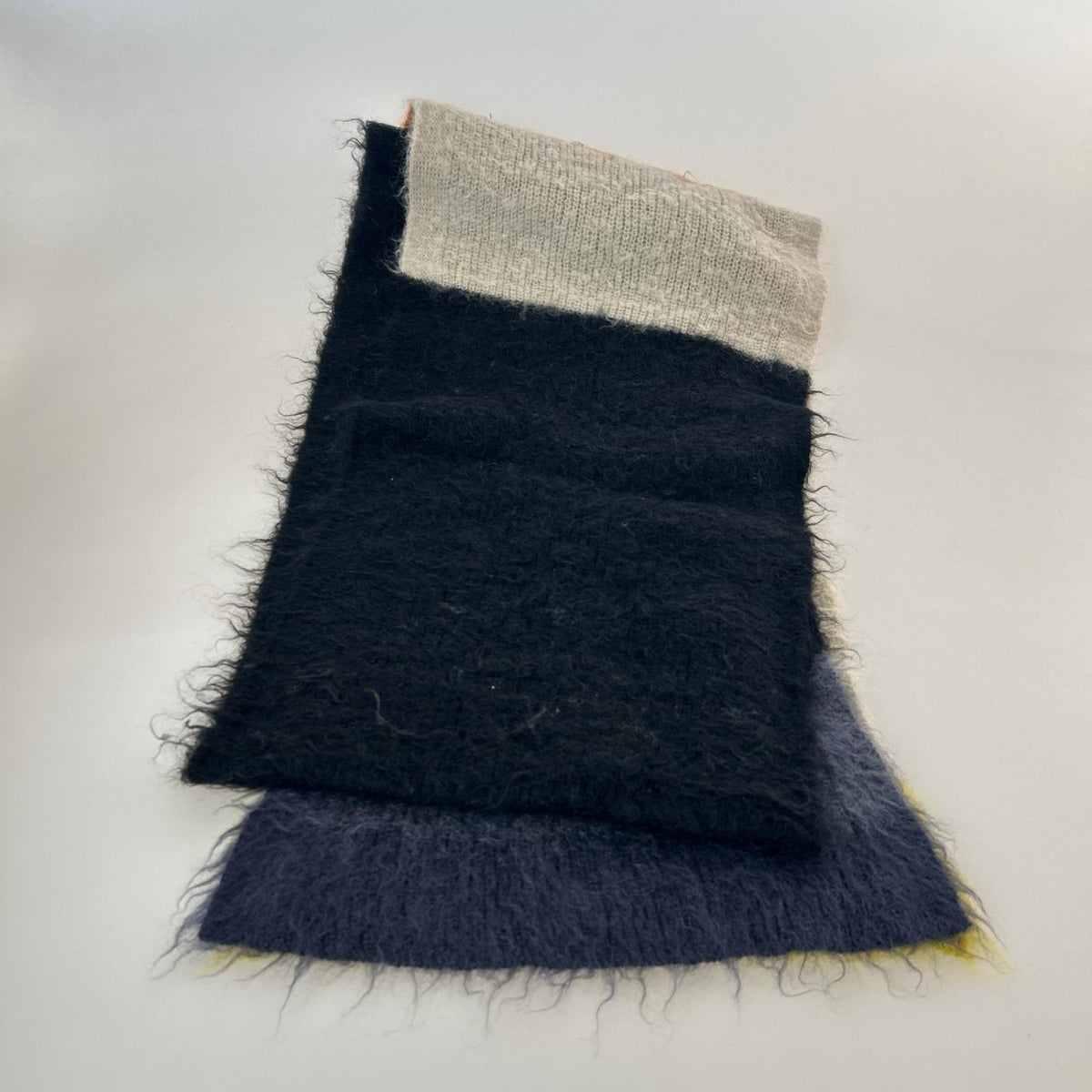 その他アクセサリー 22AW STILL BORDER MOHAIR LONG STOLE フリー