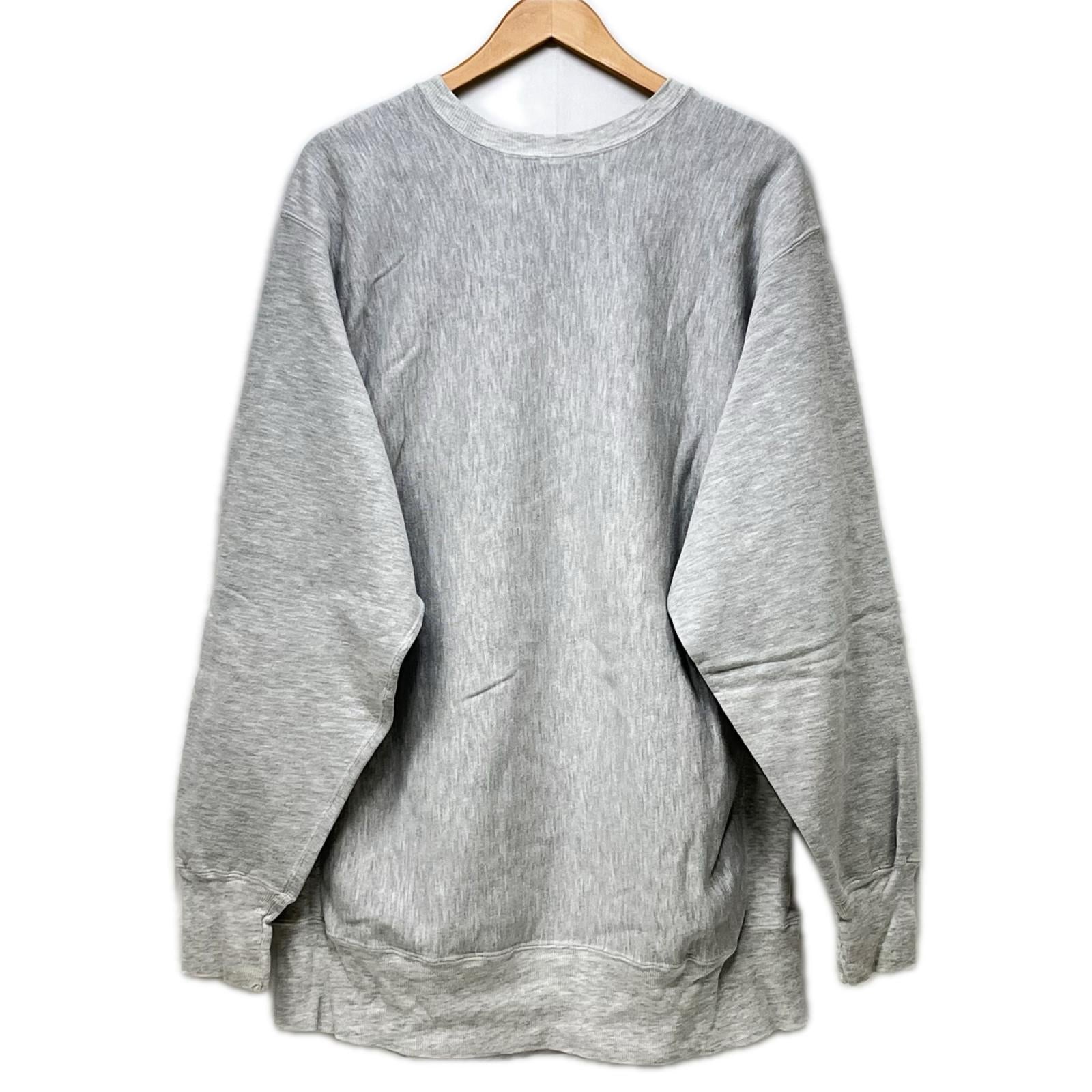 スウェット Champion 90s EVANSVILLE REVERSE WEAVE ｽｳｪｯﾄ XXL ｸﾞﾚｰ グレー