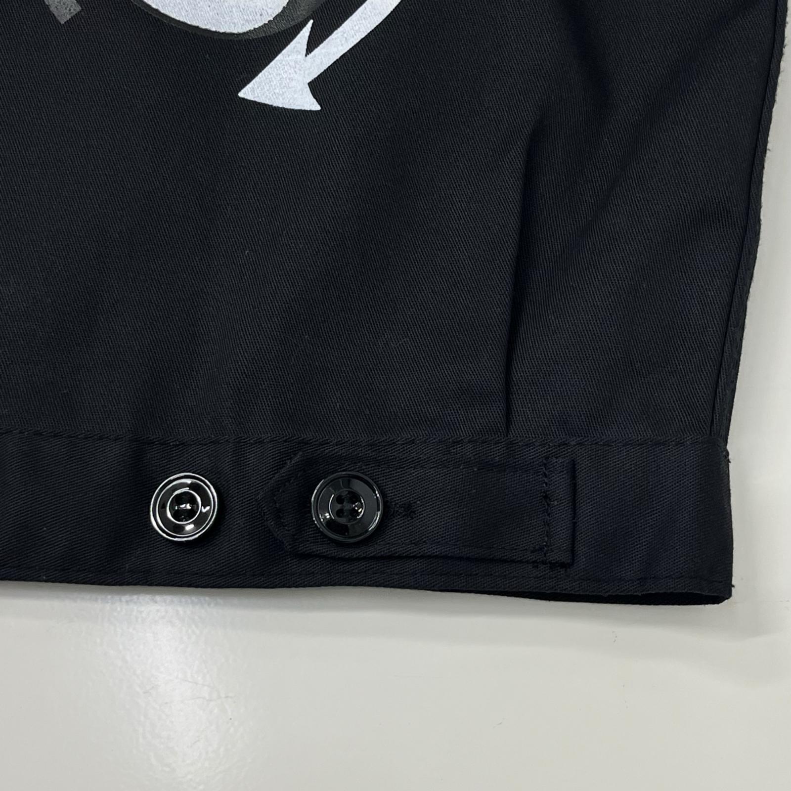 ジャケット Dickies RECHARD ﾘﾒｲｸ 陰陽ﾃﾞｻﾞｲﾝ ｼﾞｯﾌﾟｼﾞｬｹｯﾄ MR ﾌﾞﾗｯｸ ブラック