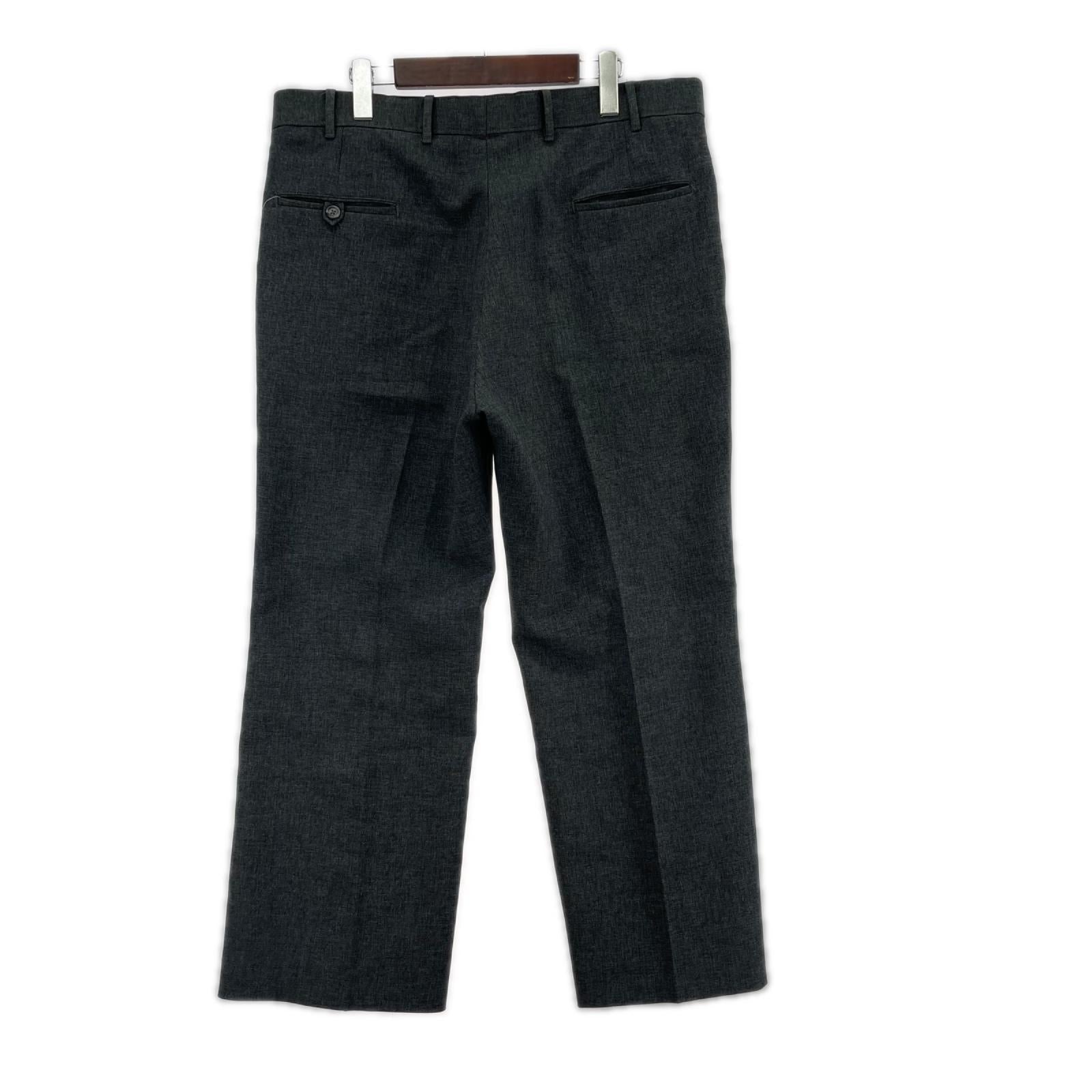 パンツ 80s TALONｼﾞｯﾌﾟ ｱｸｼｮﾝｽﾗｯｸｽ ﾁｬｺｰﾙ グレー