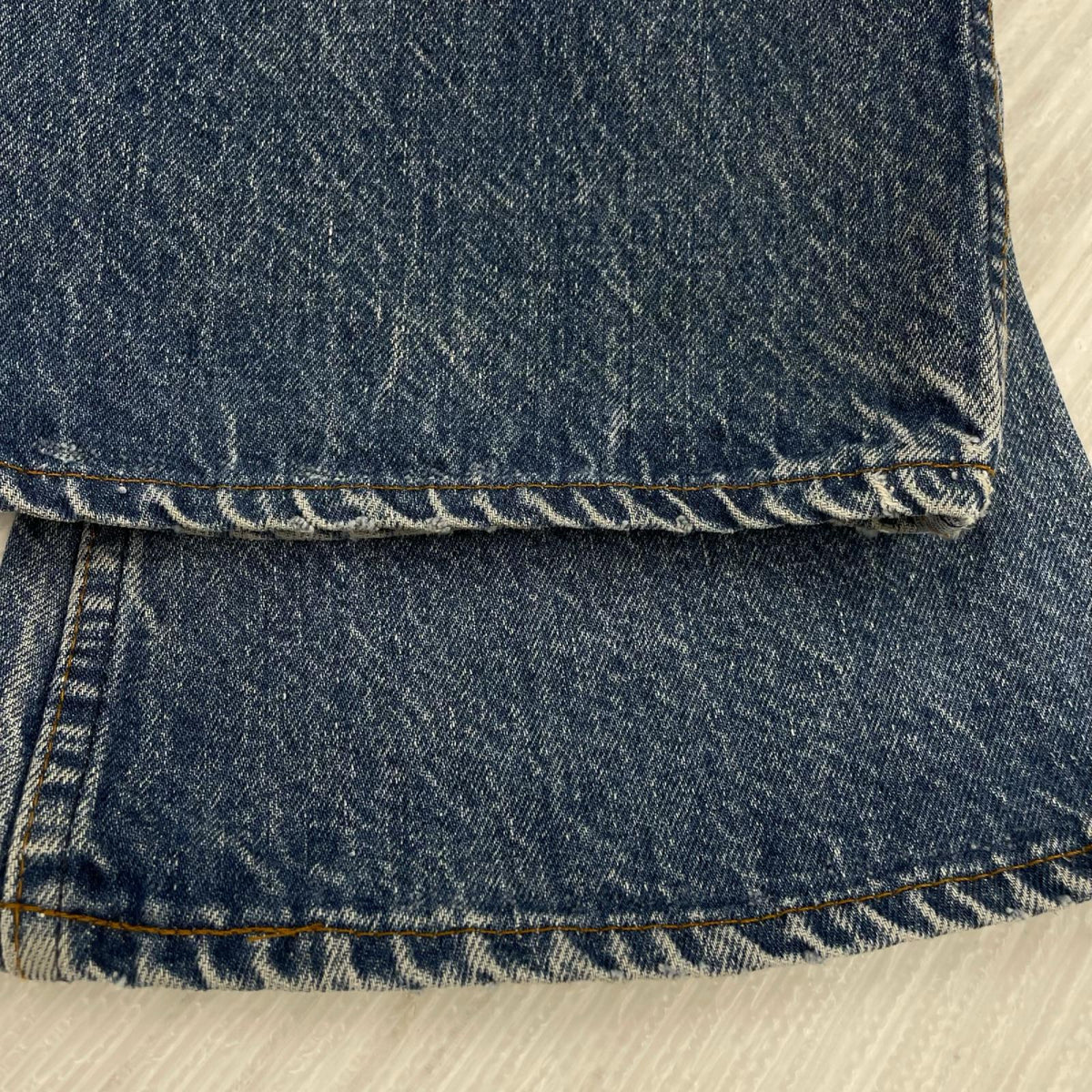 デニムパンツ 80s~ ｵﾚﾝｼﾞﾀﾌﾞ 646 ﾌﾚｱﾃﾞﾆﾑ