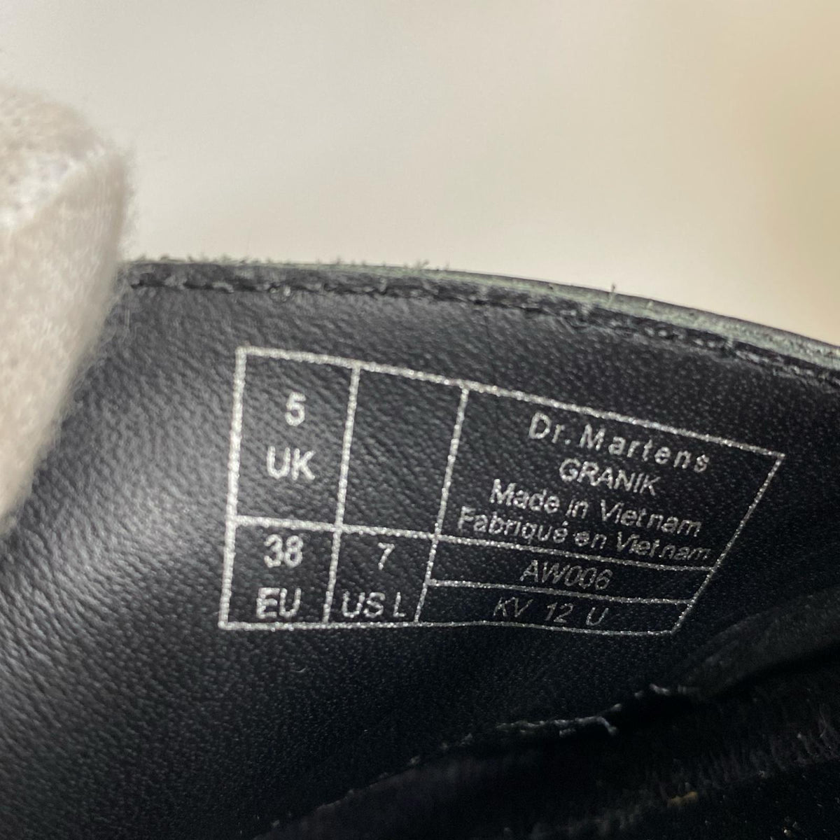 パンプス Dr.Martens ﾋｰﾙ AW006 (US7) ブラック