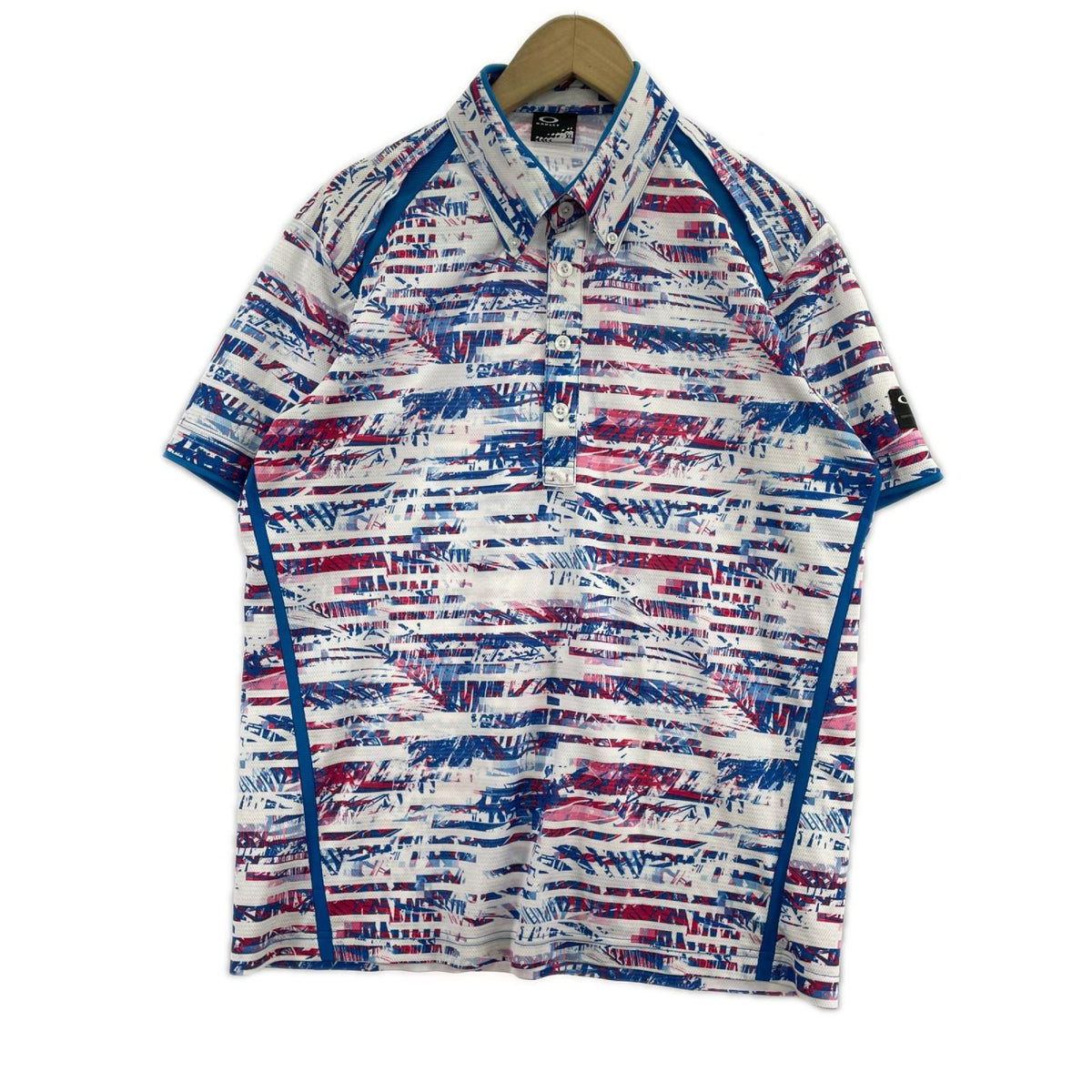 ポロシャツ Bark Collection Polo XL 総柄 ホワイト