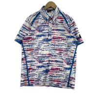 ポロシャツ Bark Collection Polo XL 総柄 ホワイト