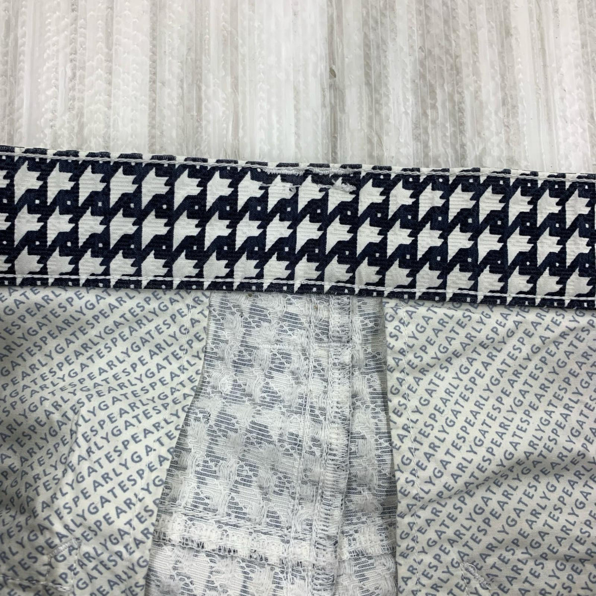 パンツ PEARLY GATES 千鳥格子柄 Pants 5 総柄