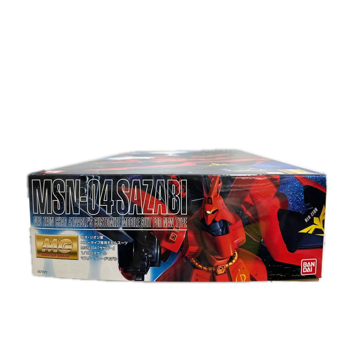 MG 1/100 MSN-04 サザビー 機動戦士ガンダム　逆襲のシャア バンダイ ガンプラ