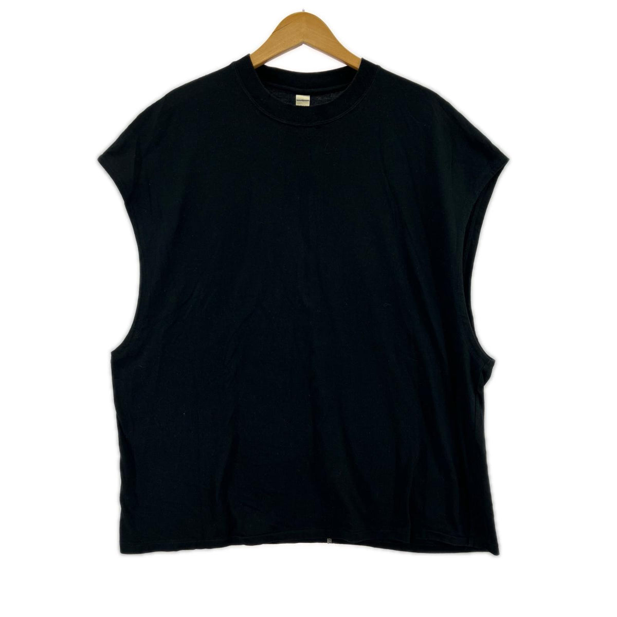 タンクトップ VACATION 黒 M ブラック