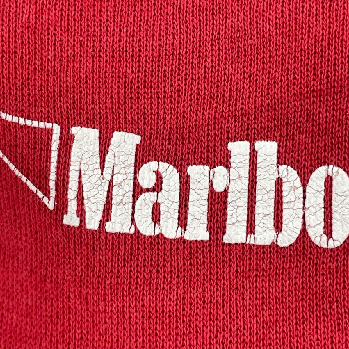 スウェット 80～90S TULTEXﾀｸﾞ USA製 Marlboro 赤 (XL) レッド