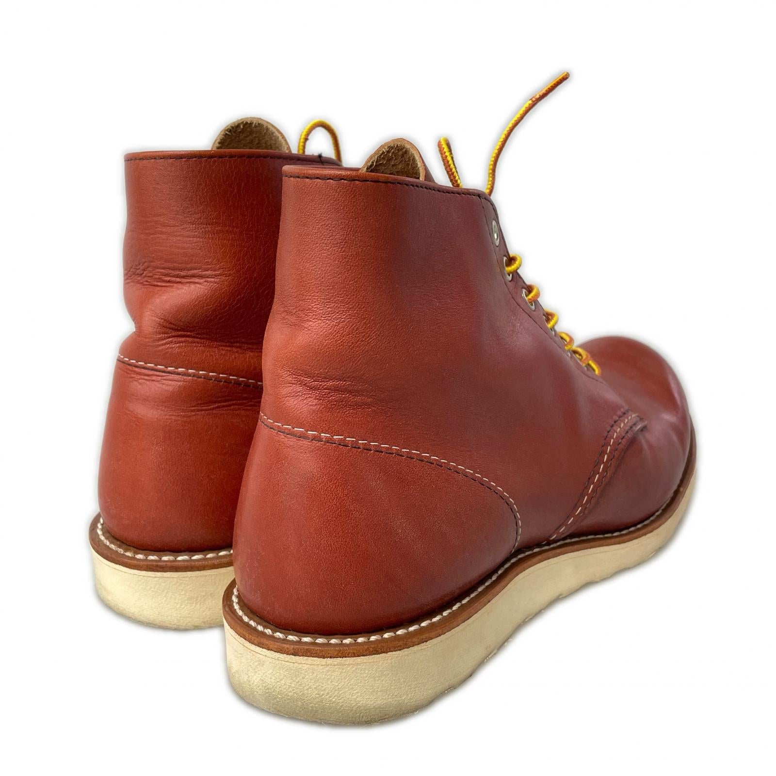 ブーツ 8166 PLAIN TOE US 9 1/2 D ORO RUSSET 27.5cm (US9 1/2 UK9 EU45) ブラウン