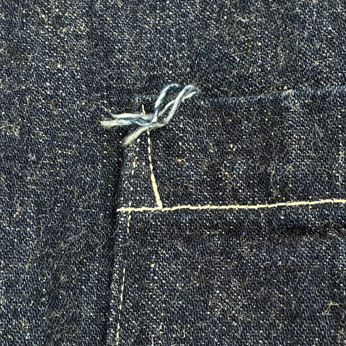 長袖シャツ 1930s WPA ONE POCKET PULLOVER SHIRT 42 ネイビー