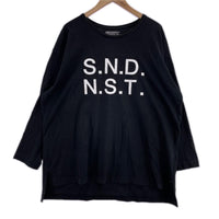 長袖Ｔシャツ "S.N.D.N.S.T"LS Tee L BLK L ブラック