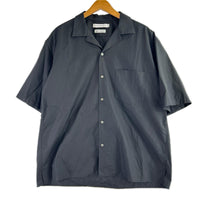 半袖シャツ × THOMAS MASON 開襟ｼｬﾂ　L L ブラック
