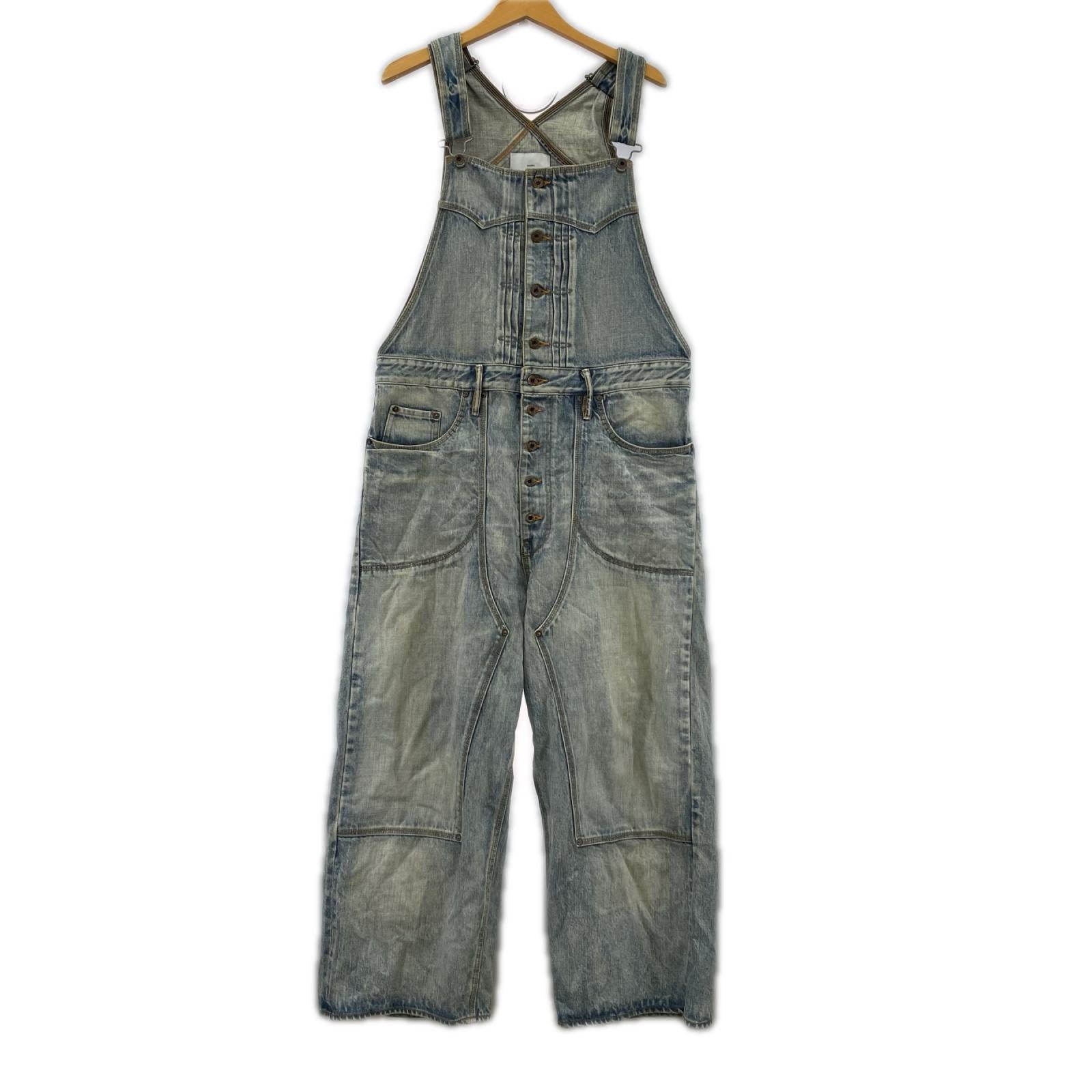 オーバーオール 23ss Faded Overall ブルー