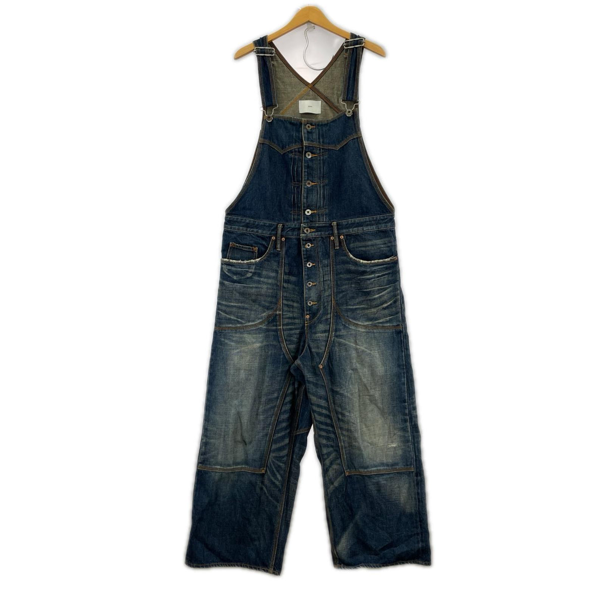 オーバーオール 22AW ﾍﾟｲﾝﾀｰｵｰﾊﾞｰｵｰﾙ IDG ブルー
