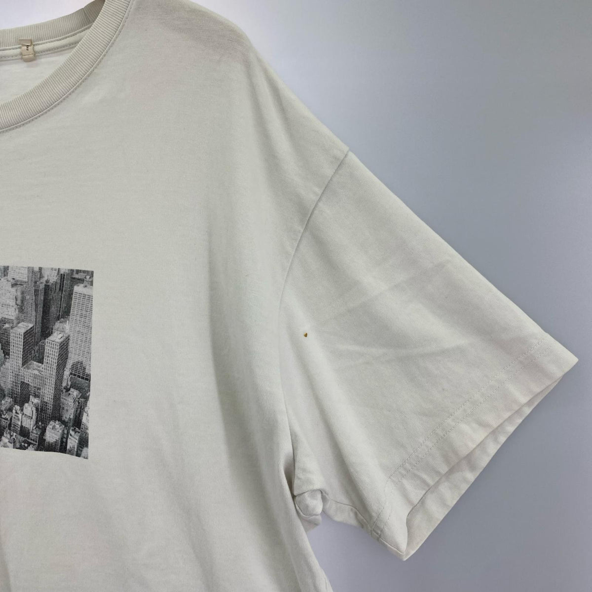 半袖Ｔシャツ ｼﾃｨﾌﾟﾘﾝﾄ 白 L ホワイト