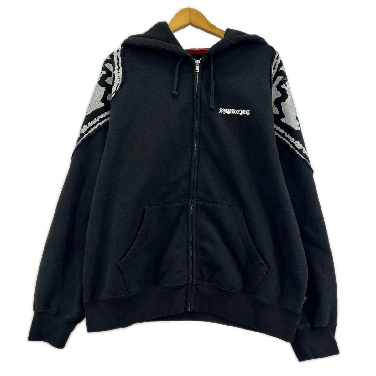 パーカー Wings Zip Up Hooded Sweatshirt （M） ﾌﾞﾗｯｸ M ブラック